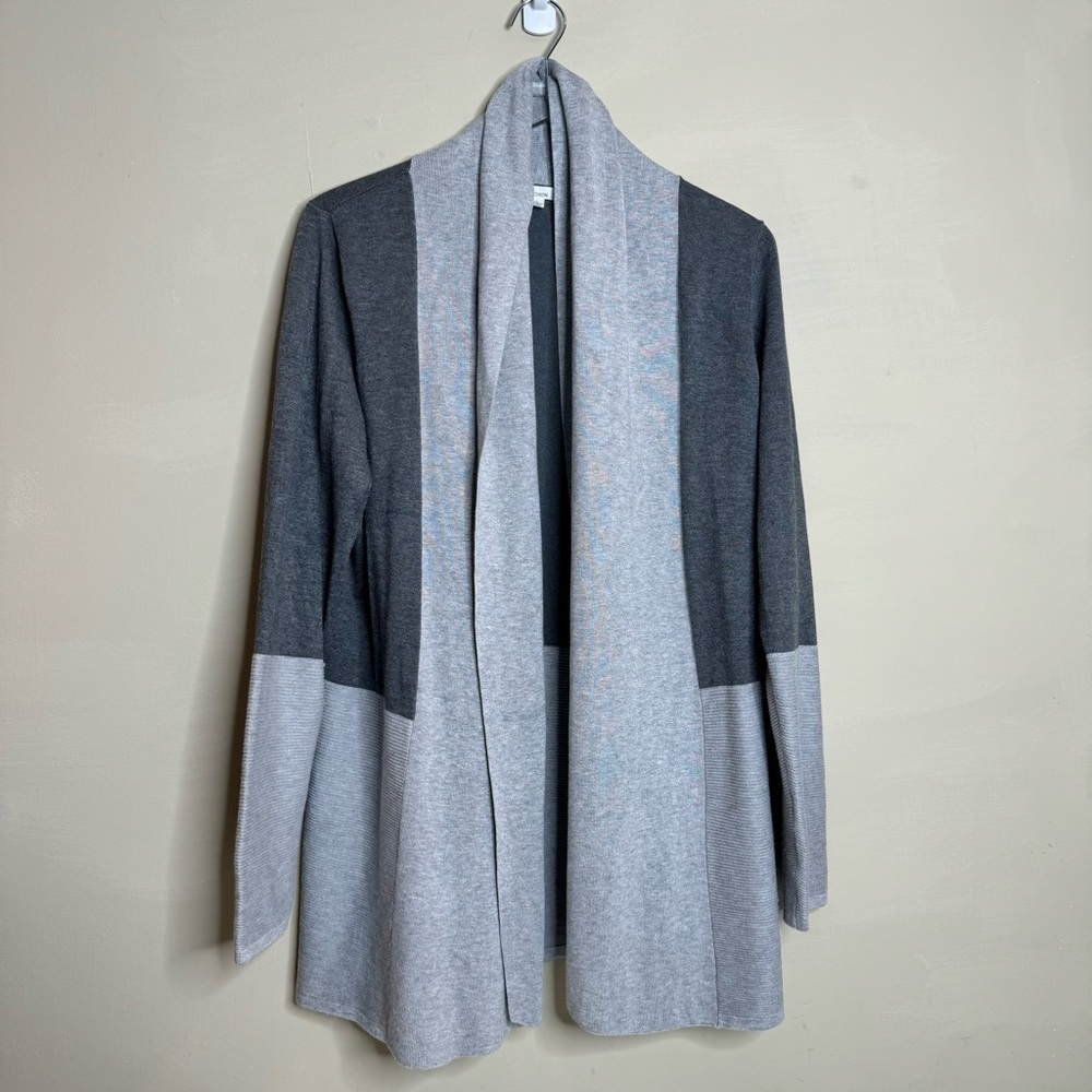 89th & Madison Grey Cardigan shawll